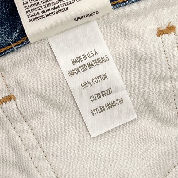 Citizens of Humanity Libby Relaxed Bootcut Jeans Women’s Size 33 Distressed - Picture 7 of 9